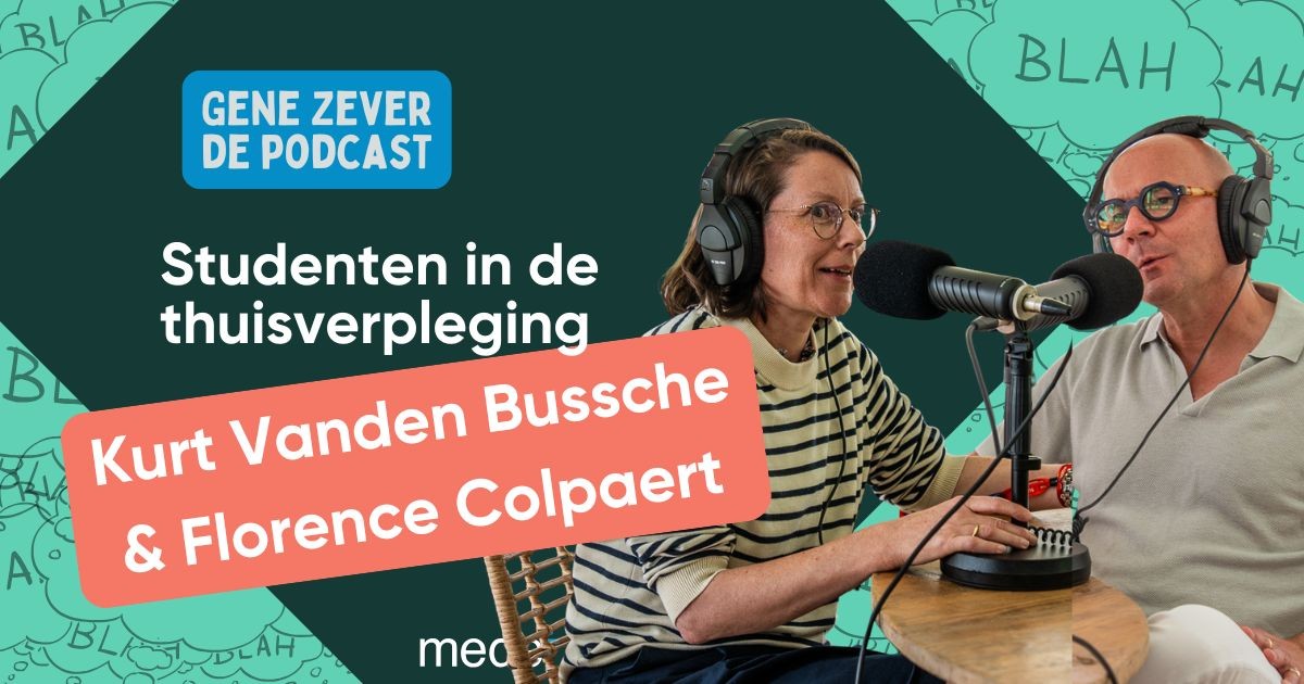 Studenten in de thuisverpleging met Kurt Vanden Bussche & Florence Colpaert